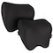 Stalwart Car Headrest Pillow 2-Pack - Memory Foam Neck Pillow Set with Adjustable Straps by Black, 2PK 75-CAR2026 - alternate 5